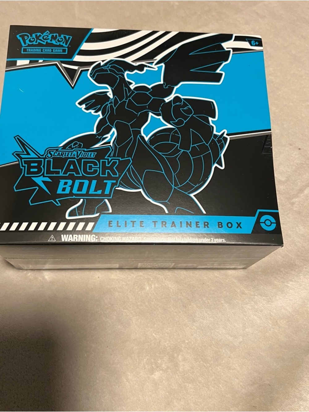 Scarlet & Violet Black Bolt Elite Trainer Box - Blue/Black
